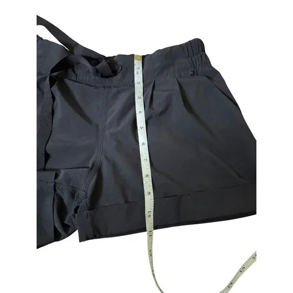 Lululemon Spring Break Away Short Black First Release Women Size 4  3" W7920S - Picture 11 of 16